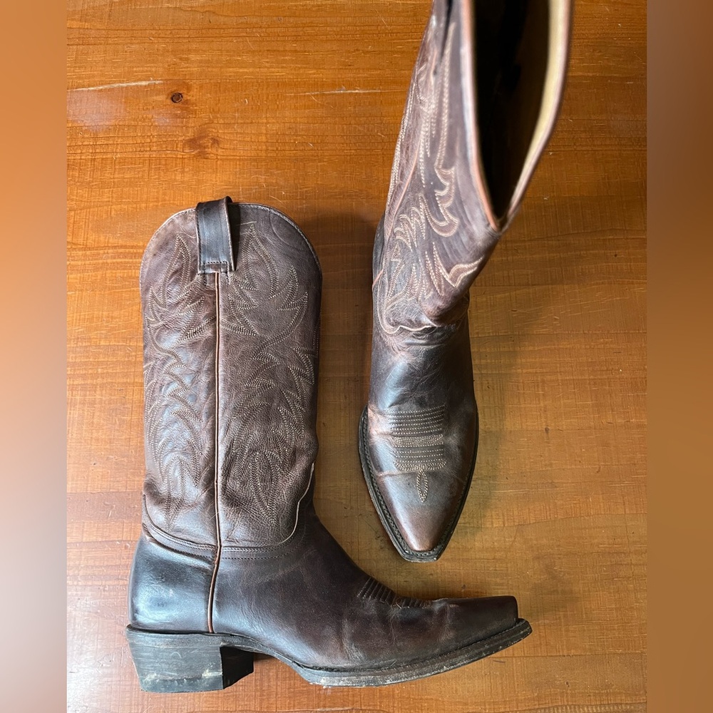 Idyllwind Dark Brown Leather Western Lace-Up Boots